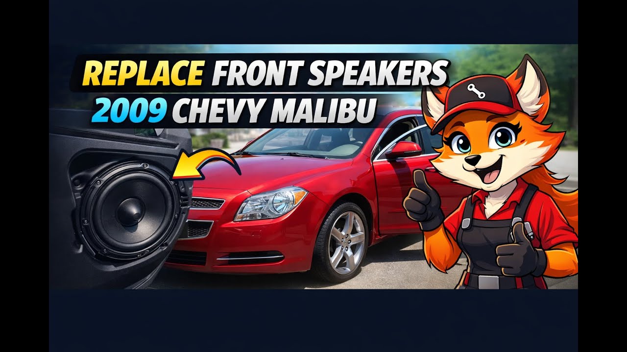 Replace Front Door Speakers in a 2009 Chevy Malibu | Easy DIY