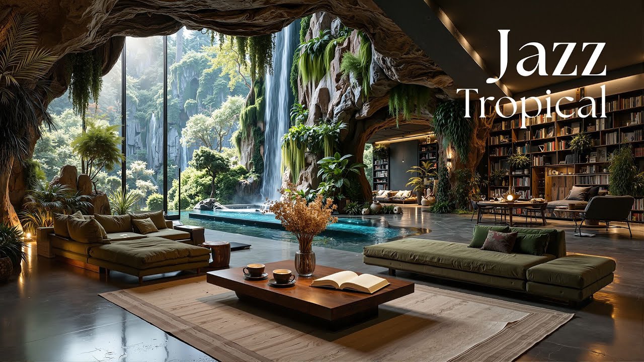 Nature Tropical Jazz Vibes ~ Smooth Jazz Music for a Calm Soul in a Peaceful Villa
