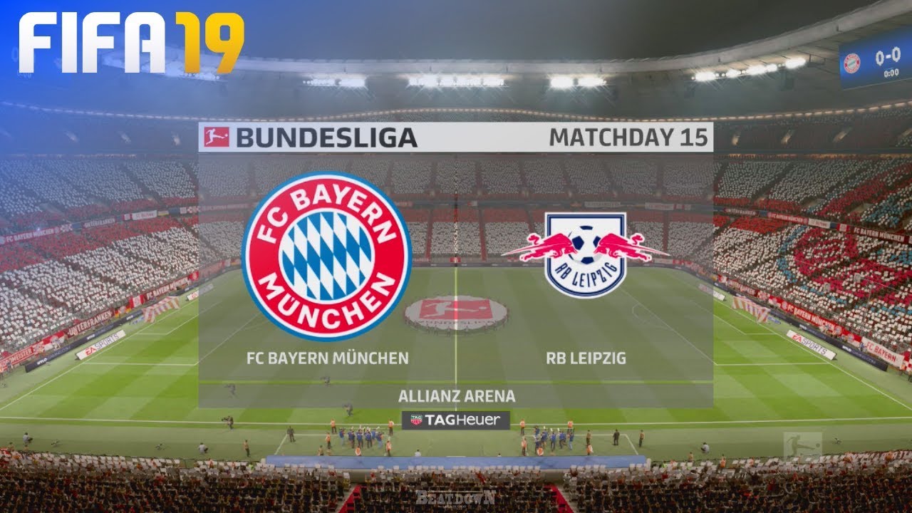FIFA 19 - FC Bayern München vs. RB Leipzig @ Allianz Arena