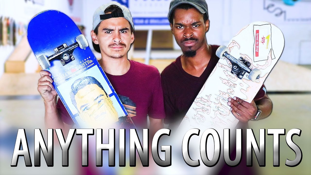 EVERYTHING COUNTS SKATE! Nigel vs Carlos