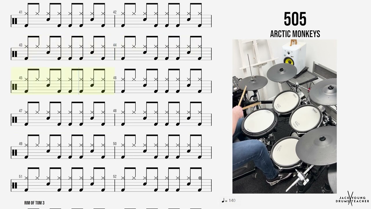 How to Play 🥁   505   Arctic Monkeys