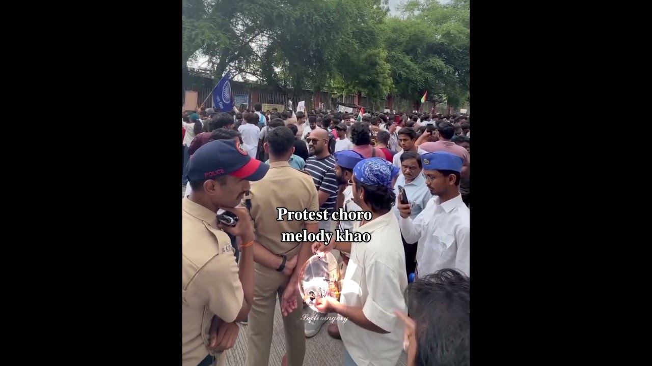 cops edition #police #protest #jantarmantar #funny #viral