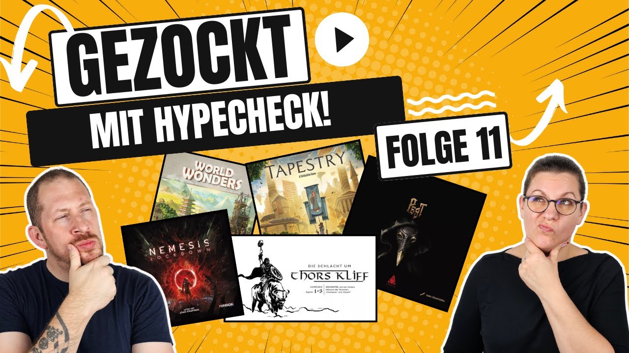5 Brettspiele im Fokus mit Hypecheck!