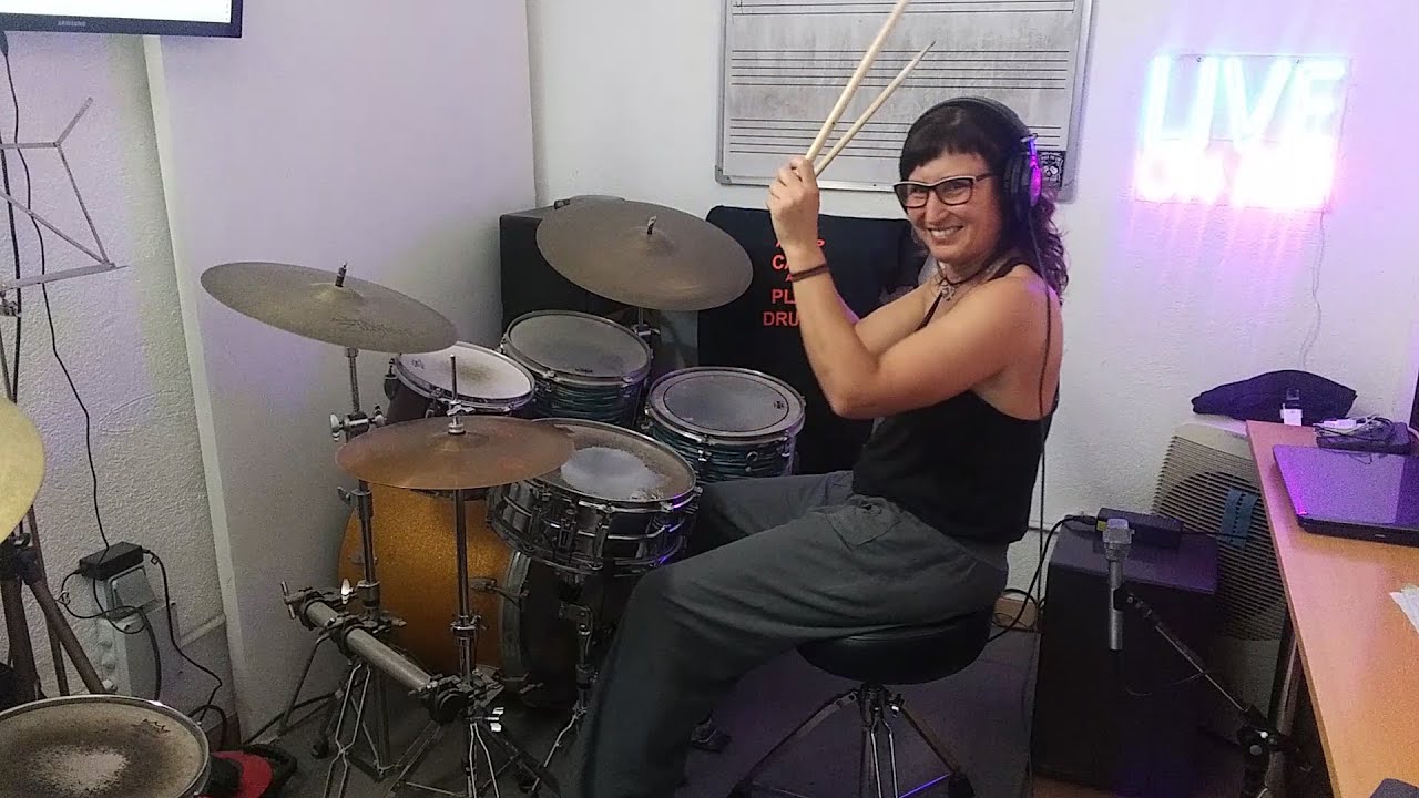People Have the Power - Drum Lesson Cover by 