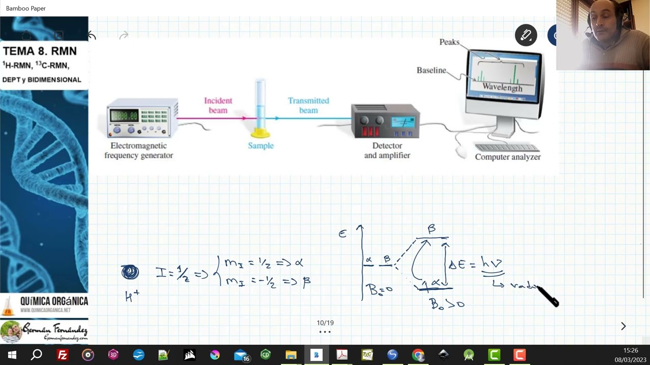 TEMA 8. RMN | 8.1. FUNDAMENTOS BÁSICOS DE LA ESPECTROSCOPÍA DE RESONANCIA MAGNÉTICA NUCLEAR