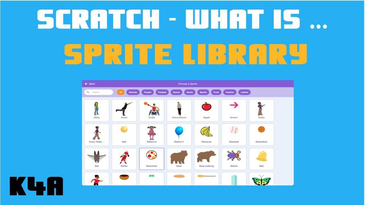 Scratch - What Is Sprites Library