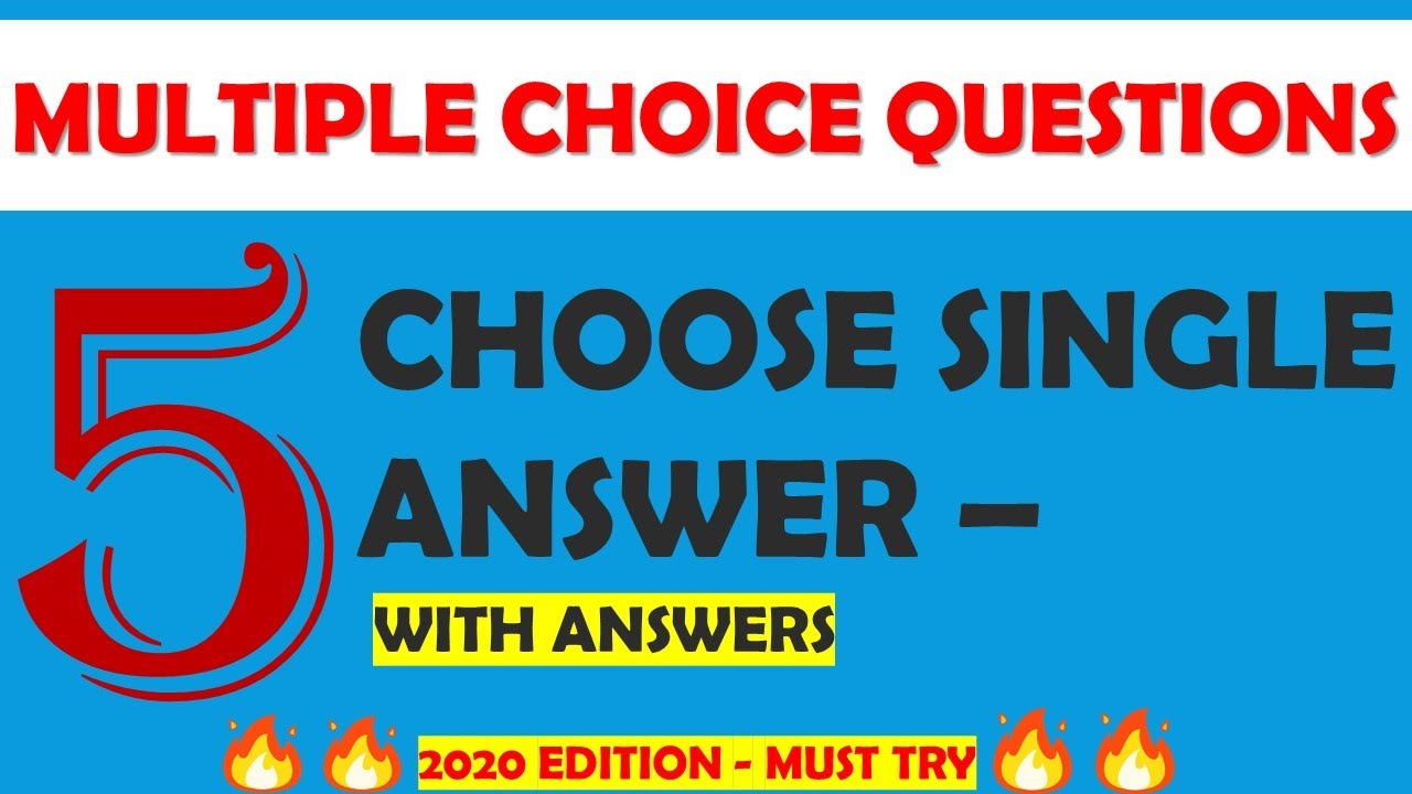 PTE READING - MULTIPLE CHOICE QUESTIONS - CHOOSE SINGLE ANSWER | APRIL 2020 EDITION
