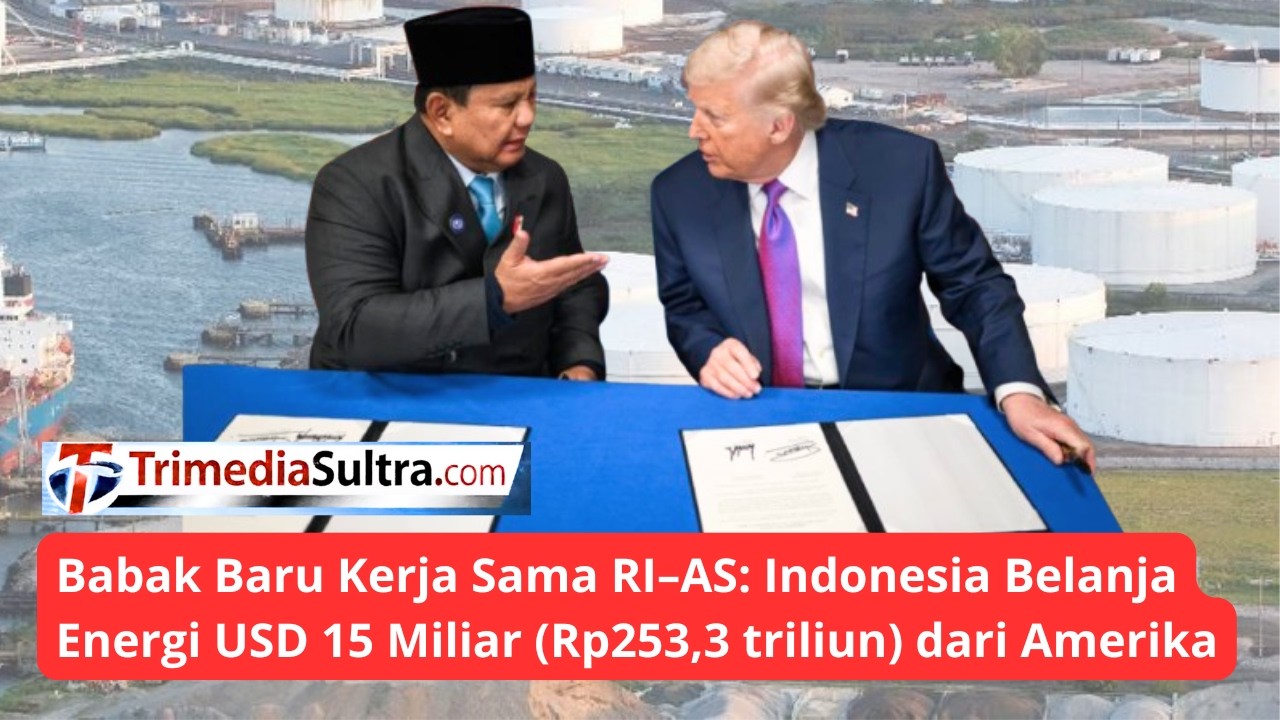 Langkah Besar Prabowo: Indonesia Geser Impor Energi USD 15 Miliar ke AS #viral