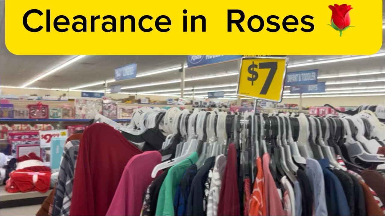 Clearance in Roses Mall spring 2025