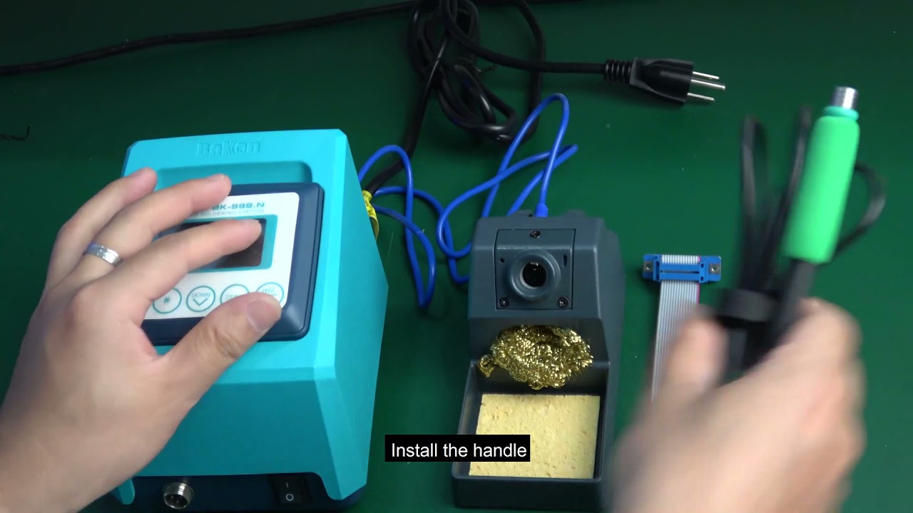 Compared with JBC soldering station,Bakon BK999.N is also good model