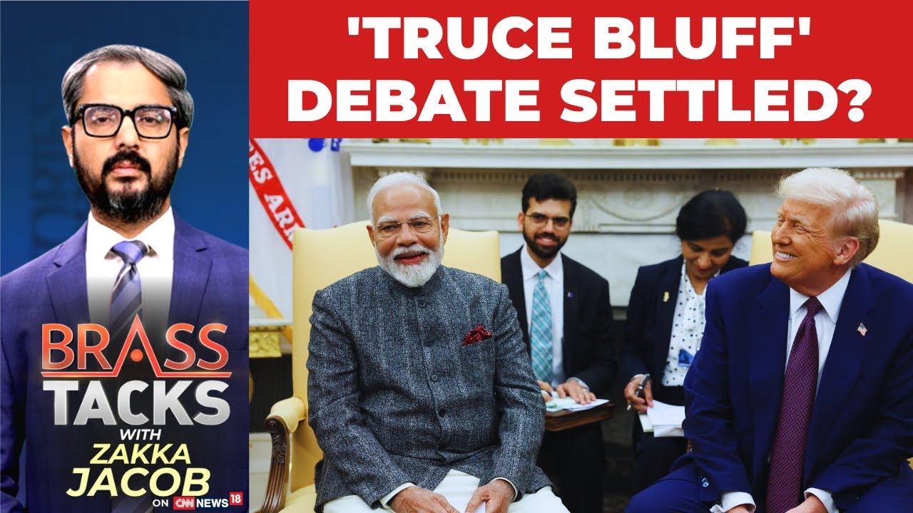 Modi and Trump Discuss Ceasefire: No Mediation, No Trade Talks | Modi Trump Call #brasstacks
