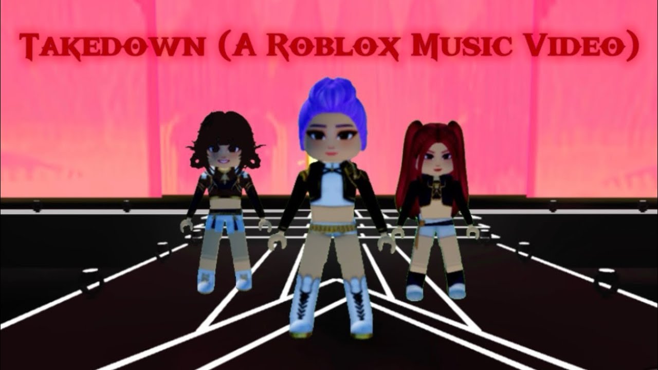 😈 KPop Demon Hunters: Takedown (A Roblox Music Video) ! 😈