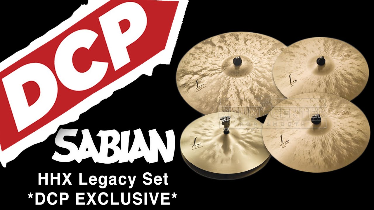 Sabian HHX Legacy Cymbal Set - DCP Exclusive!