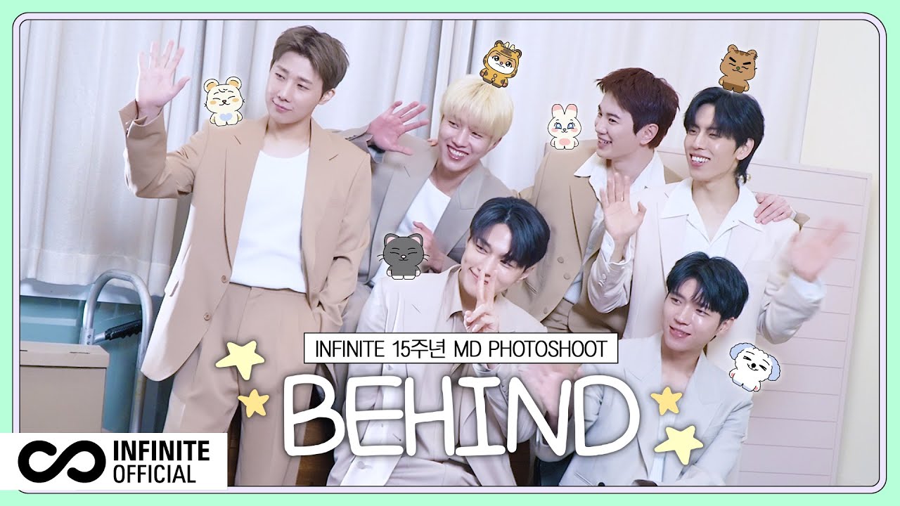 [Behind Film] INFINITE(인피니트) 15주년 MD PHOTOSHOOT Behind (ENG)
