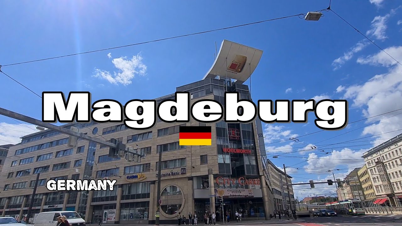 Magdeburg Germany 🇩🇪 Walking Tour of Magdeburg | Exploring History, Architecture & Daily Life