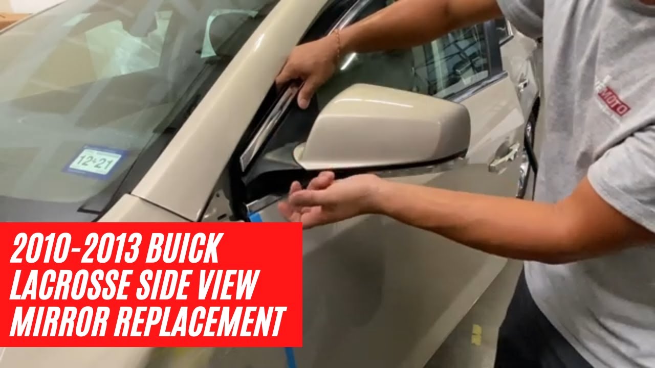 How to Replace a 2010-2013 Buick Lacrosse Side View Mirror | Step-by-Step For Beginners | ReveMoto