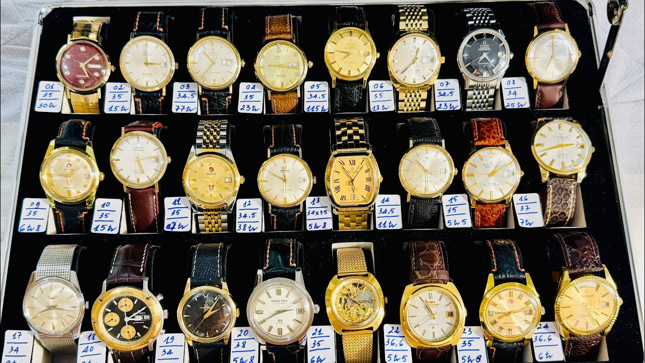 10/01/2026 Omega đồng hồ cổ Thụy Sĩ-Nhật Zalo 0985.35,33,16#donghoco #đồng_hồ_chính_hãng#donghocu 