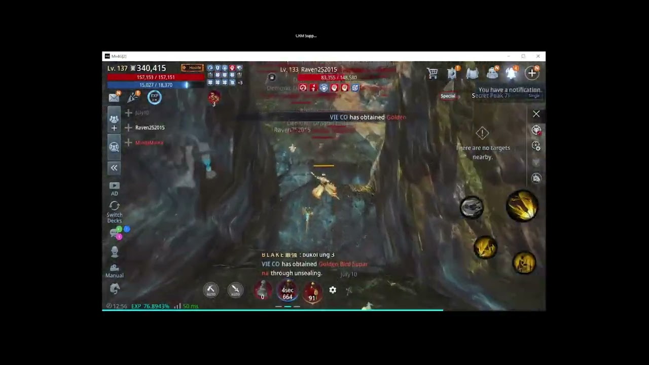 4v1 match let's go!!