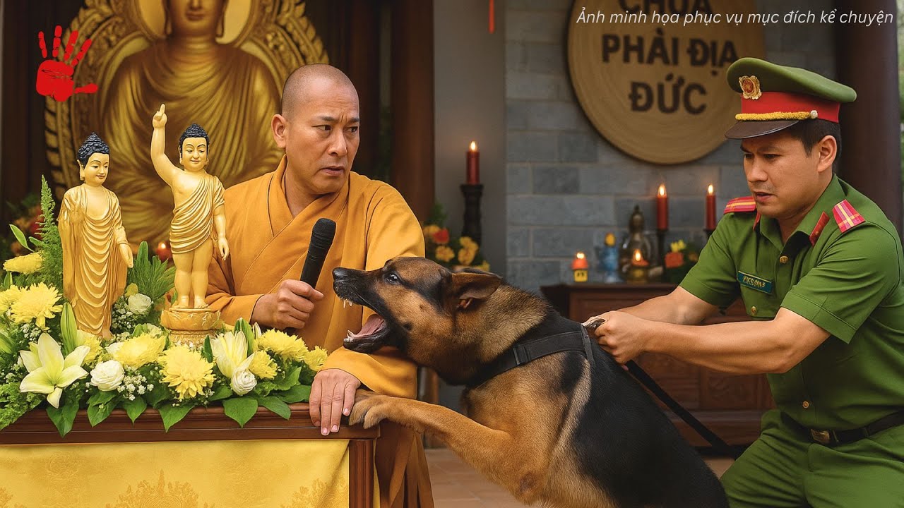 Chó Lao Vào Cắn Sư Thầy Đang Tắm Phật Trong Ngày Phật Đản – Hé Lộ Bí Mật Kinh Hoàng Phía Sau...