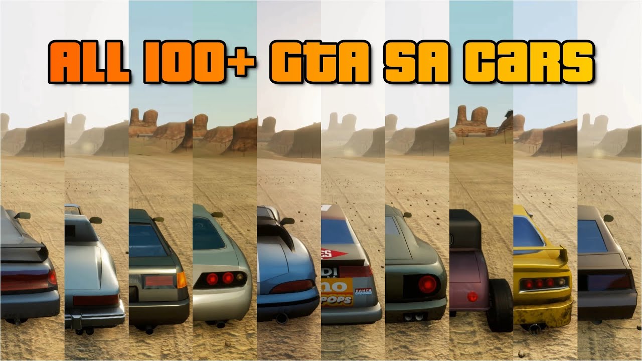 What is the fastest car in GTA SA | 100+ vehicle tested