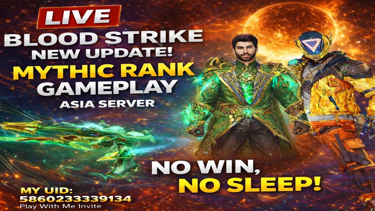 Blood Strike PC Live Stream 🔥 | High Graphics Gameplay Bloodstrike  (2026)