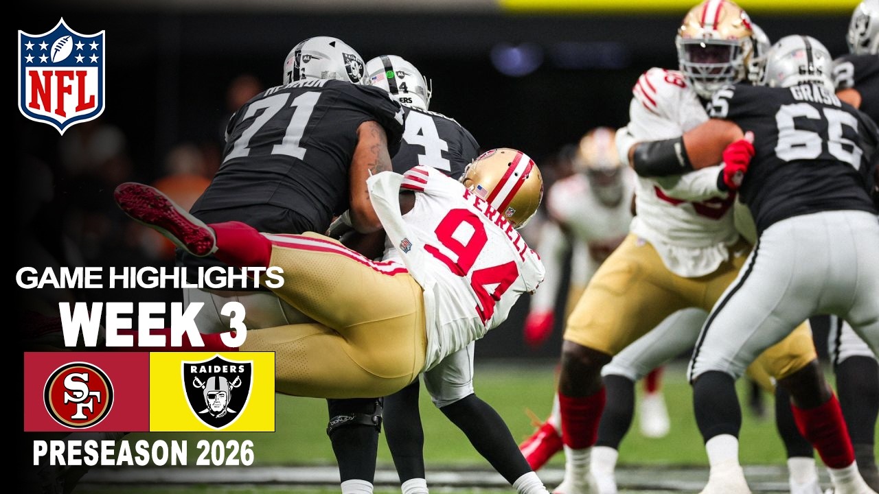 Raiders vs 49ers | FULL GAME 2nd-Qtr | AUGUST 27, 2026 | NFL Today