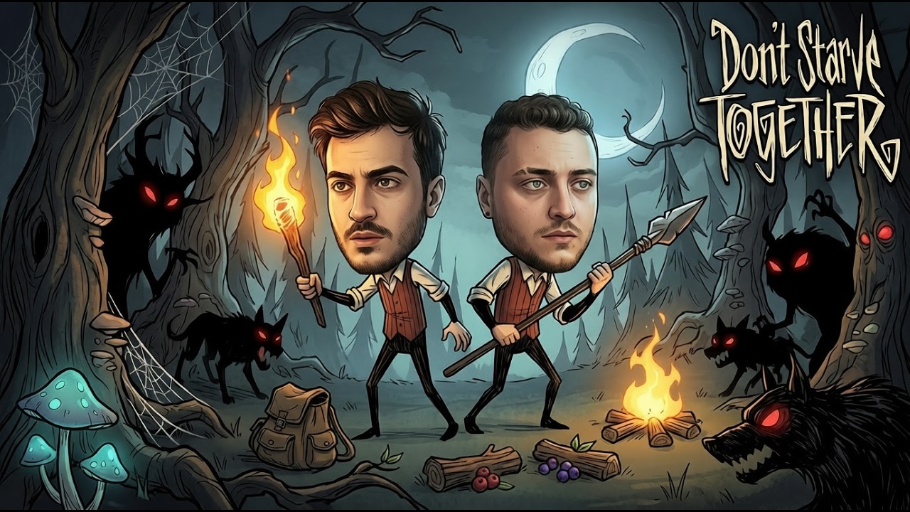 @MASKARLOL, @CyberRulzTv VE MEKİPLE DON'T STARVE TOGETHER OYNUYOR!