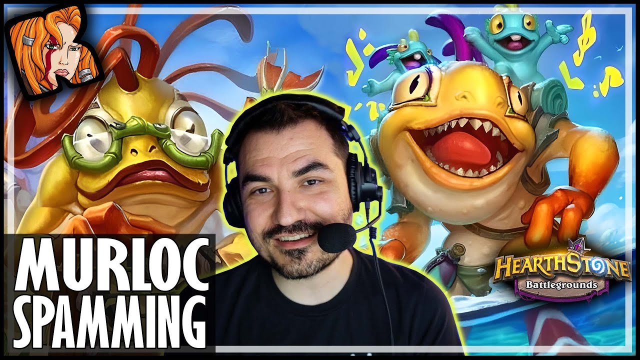 MURLOC SPAMMING IS OUT OF CONTROL! - Hearthstone Battlegrounds