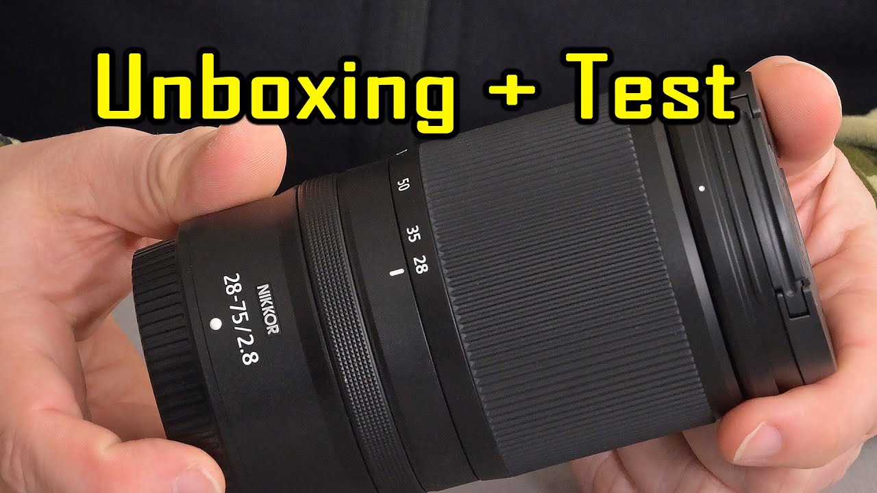 Nikkor f2.8/28-75mm für Nikon Z, Unboxing und Test