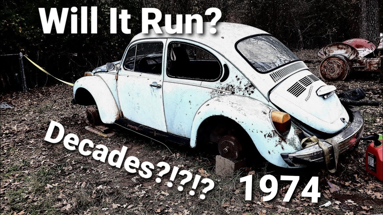 Will it run? Abandoned 1974 Super Beetle left for dead! Revival
