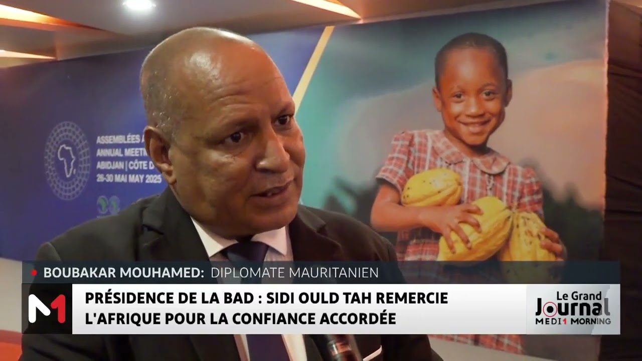 Présidence de la BAD : Sidi Ould Tah remercie l´Afrique pour la confiance accordée