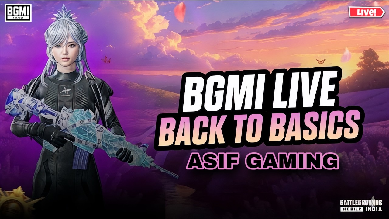 BACK TO BASICS  | ASIF GAMING | BGMI LIVE STREAM TELUGU #bgmi #bgmilive #asifgaming #viral