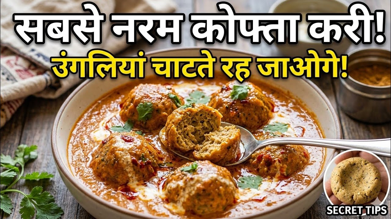 मुंह में घुल जाने वाली स्वादिष्ट कोफ्ता करी🤤| Kofta Curry Easy Recipe