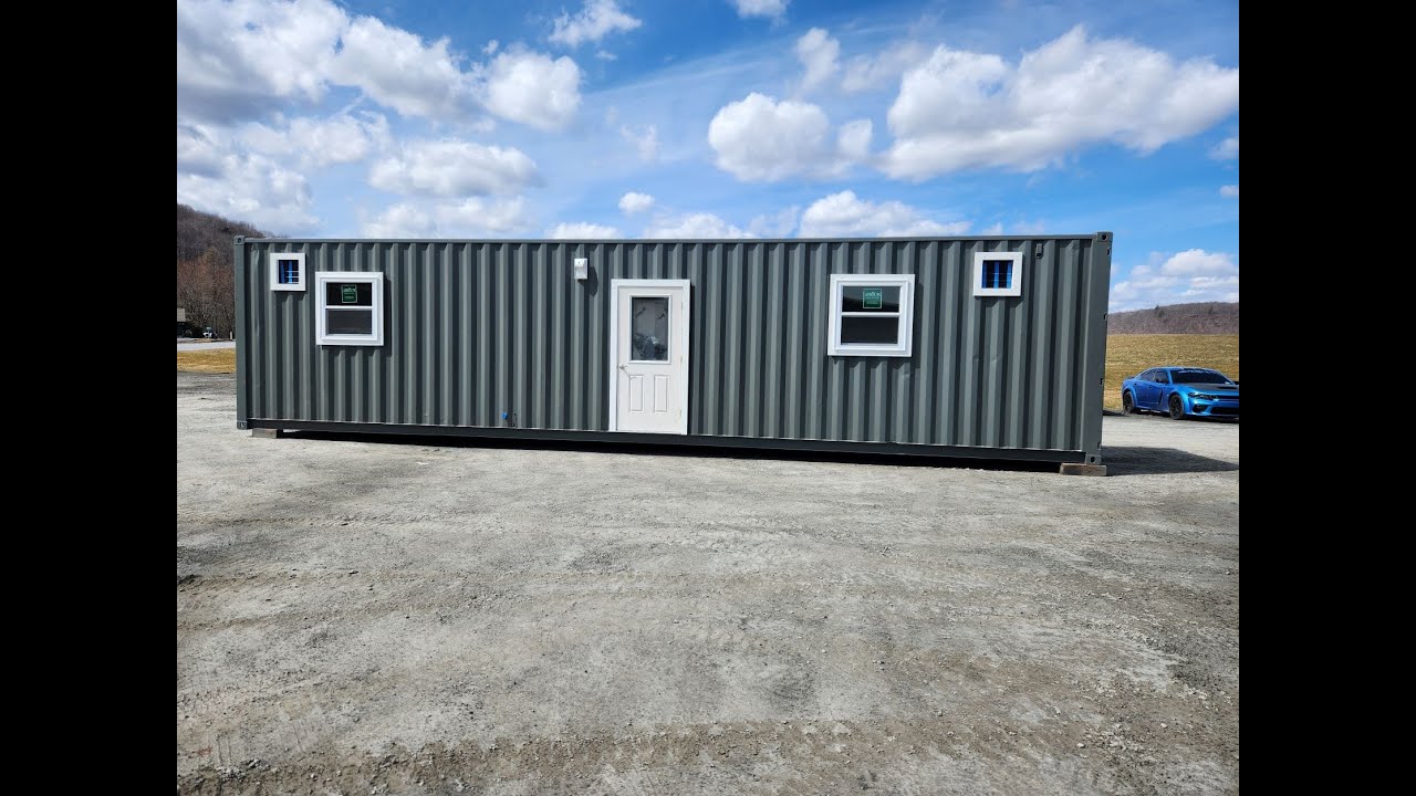 40 Ft Container Milk House, Cheese Room and Aging Room