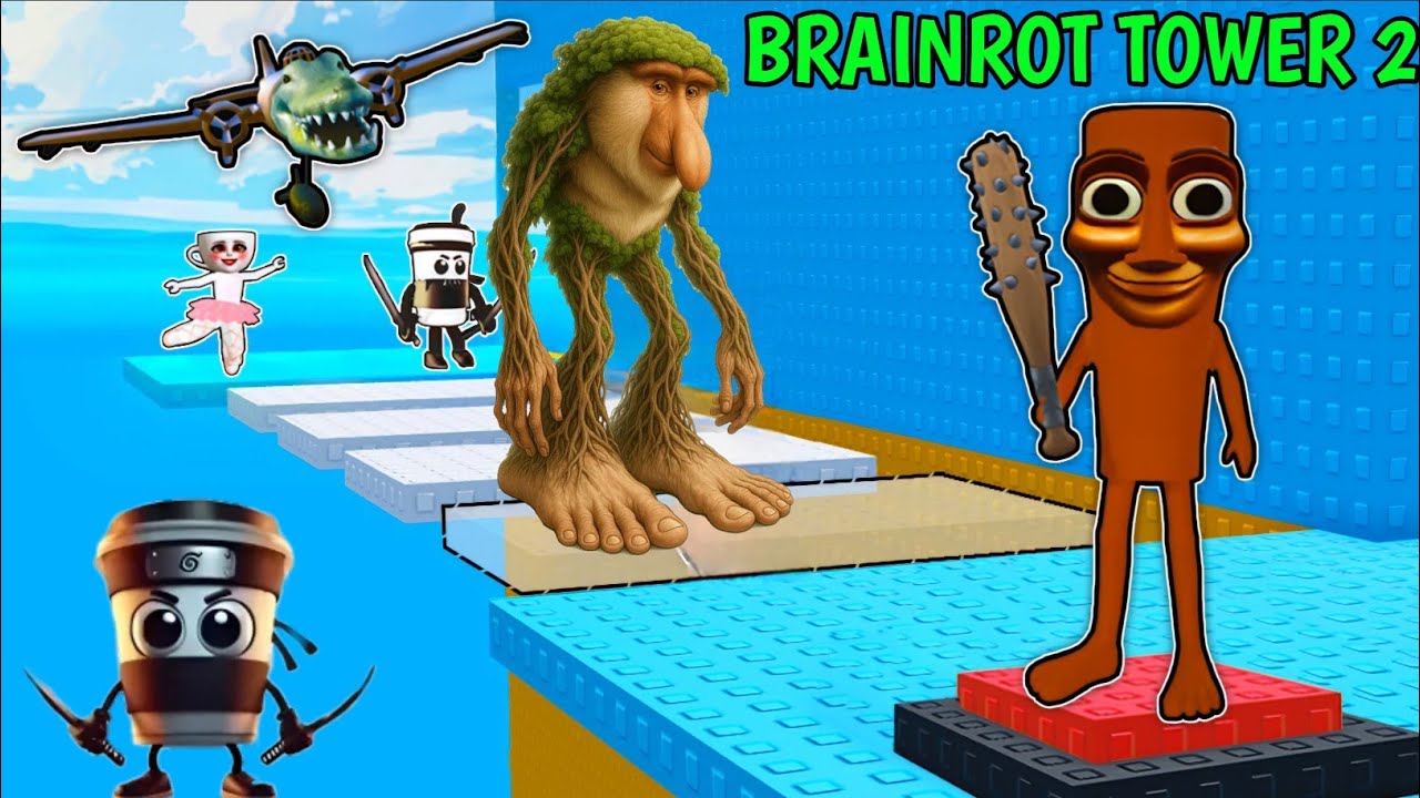 BrainRot Tower 2 Full Gameplay In Tamil|On Vtg!