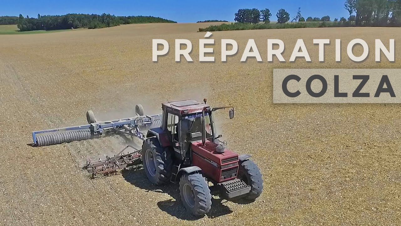 Préparation du sol pour le colza - 2020