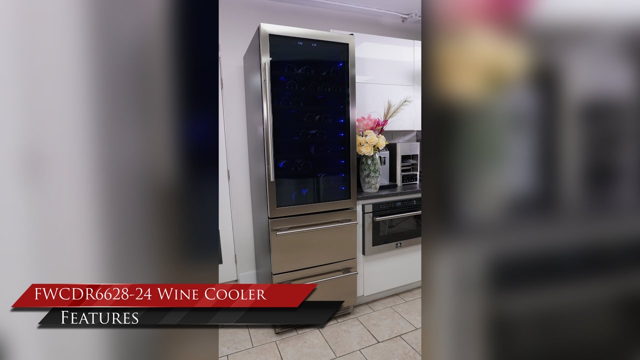 Forno FWCDR6628-24 - 24” Azienda Dual Zone Wine Cooler