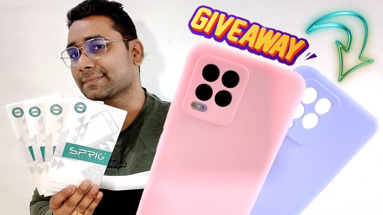 Premium Back Cover For Realme 8 & Other Devices | SPRIG Back Cover & Tempered Glass | Atul Tech