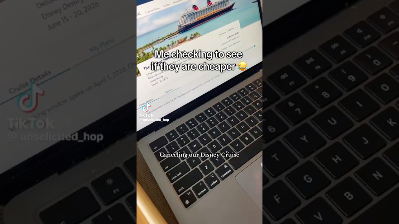 Disney cruise drama!! I had to see if I can get a cheap cruise😂 #funny #disney #disneycruise #drama
