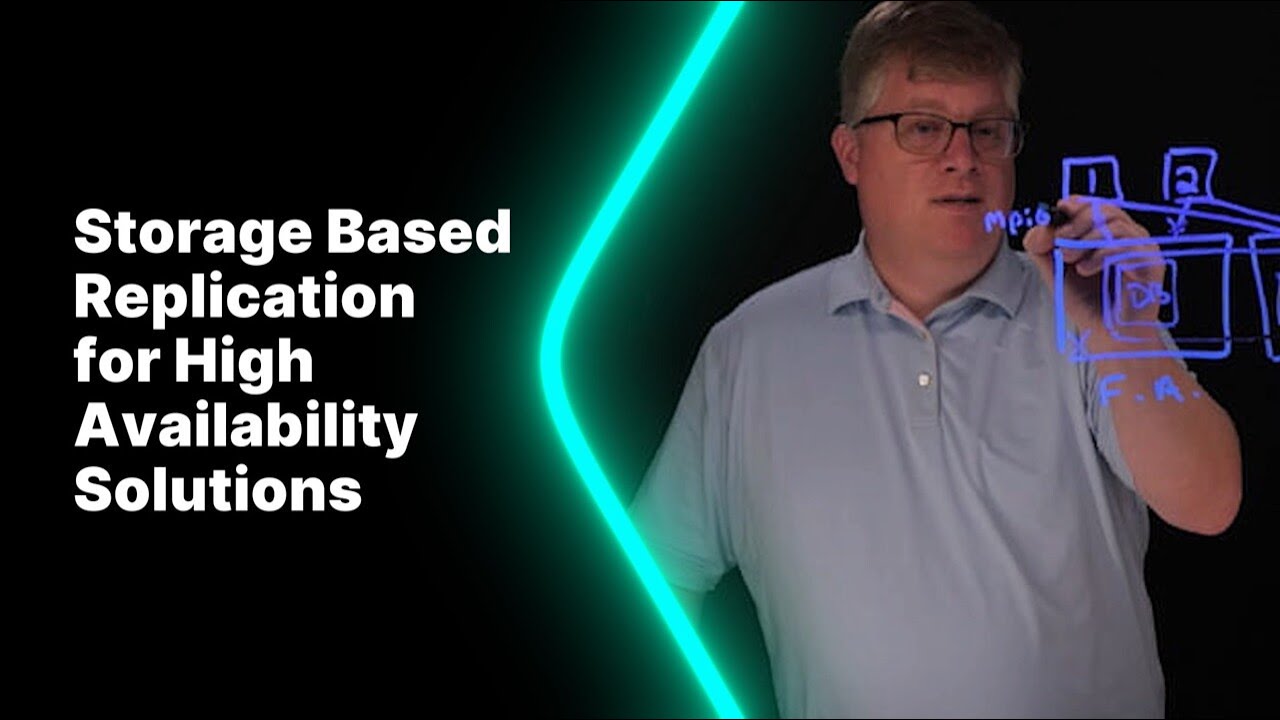 Storage Based Replication for High Availability Solutions