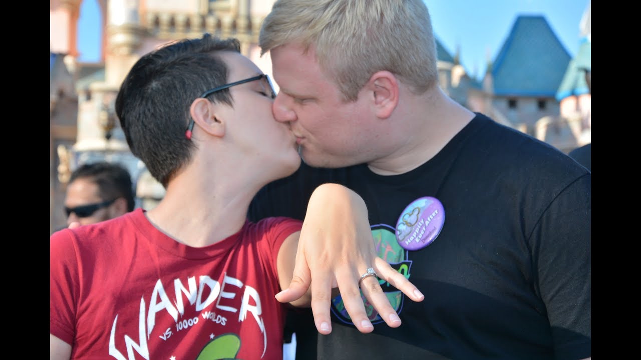 ENGAGED at Disneyland!