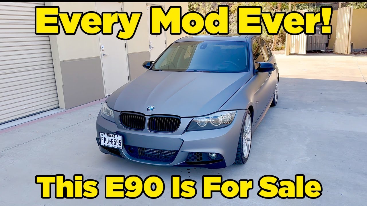 Все мои модификации для моего BMW E90 заняли 8 лет!