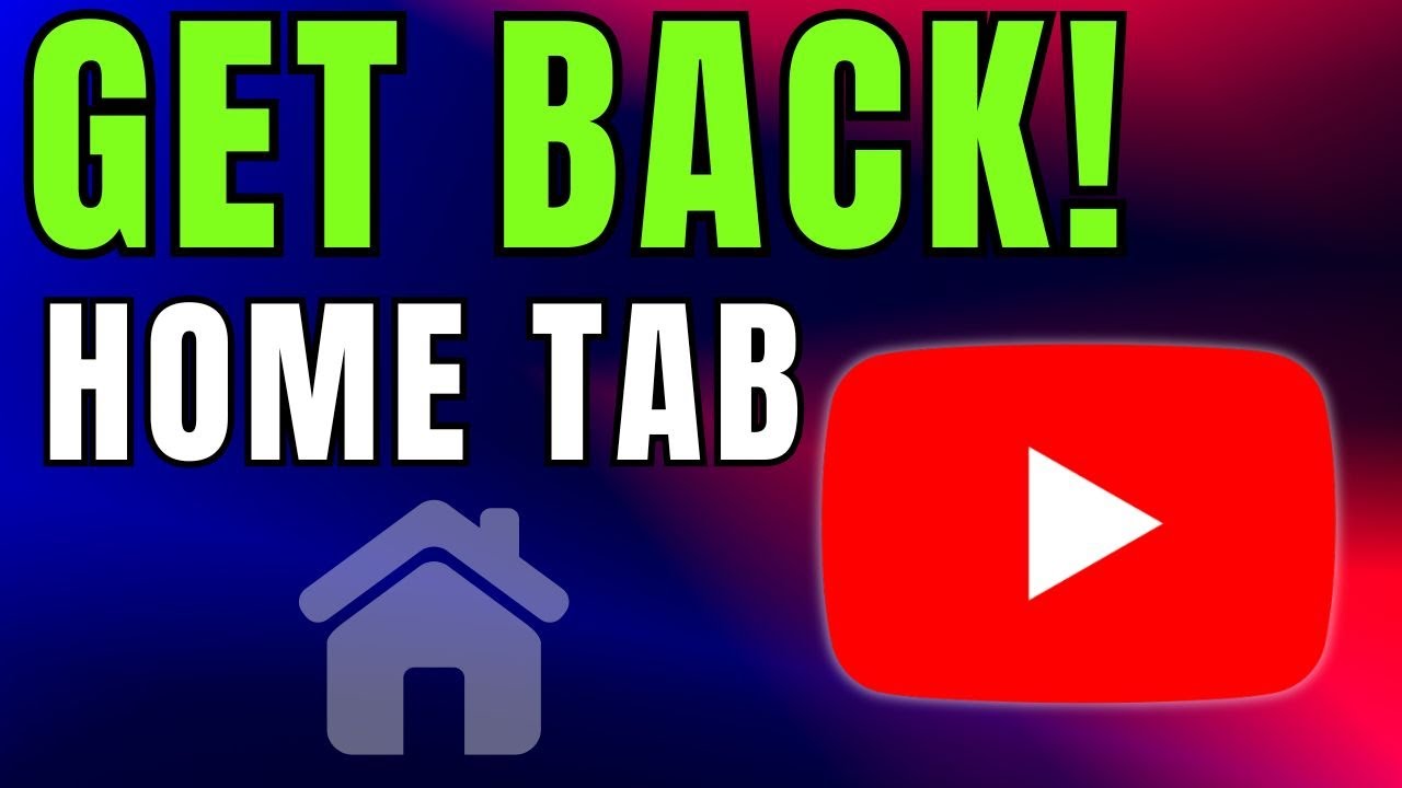 Jak włączyć kartę Home w serwisie YouTube TERAZ!