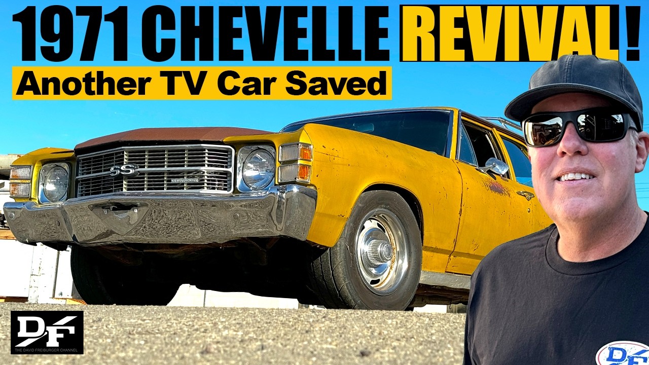 CHEVELLE WAGON LIVES AGAIN! 383 Stroker and a Roof Rack!