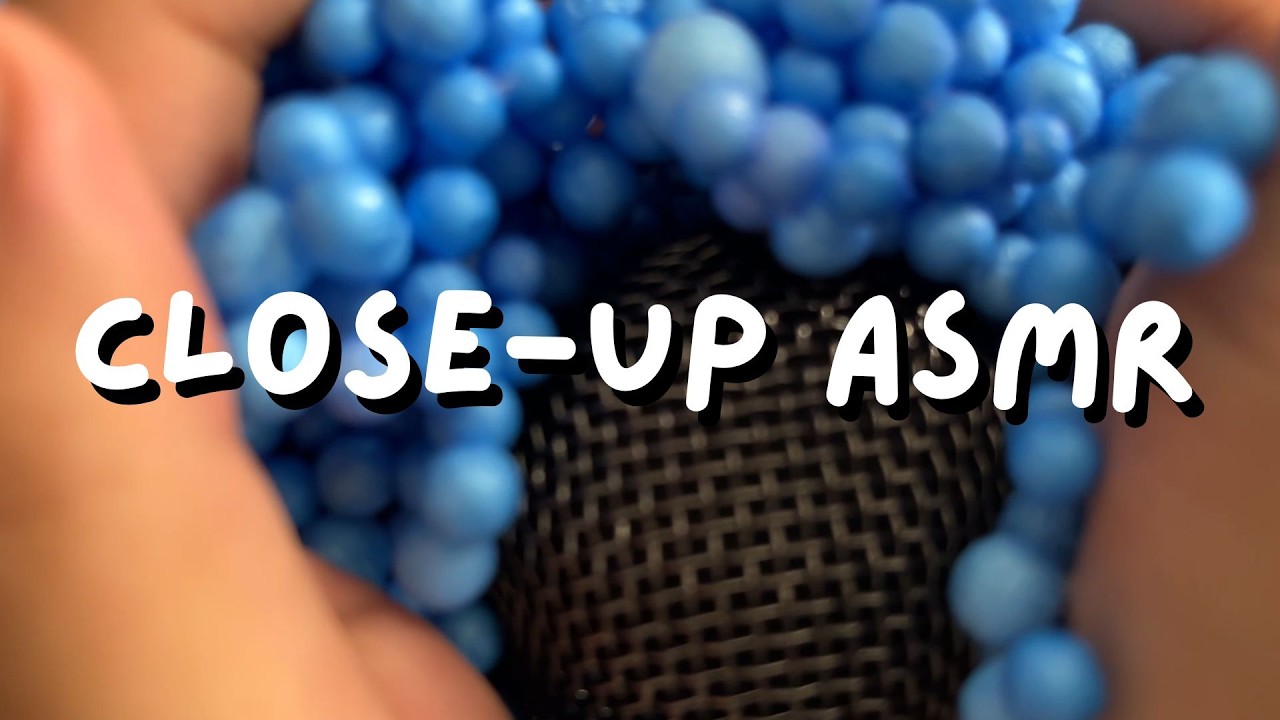 ASMR triggers directly on the mic no talking