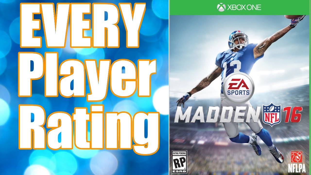Every Madden 16 Player Rating Revealed!