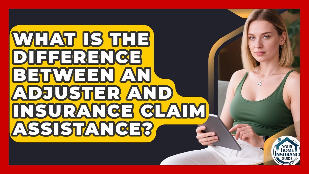 What Is the Difference Between an Adjuster and Insurance Claim Assistance?