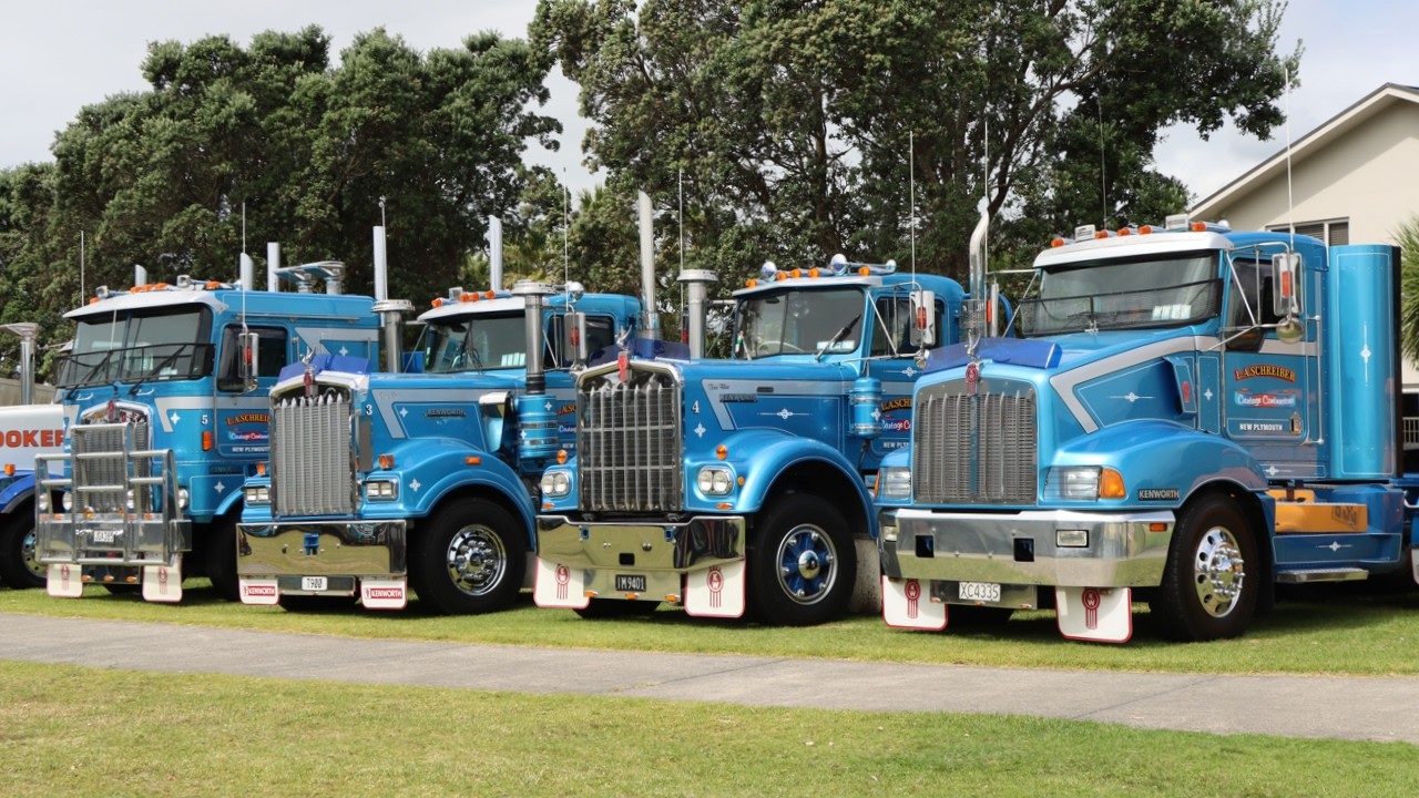 Taranaki Truck Show 2026 ride around.