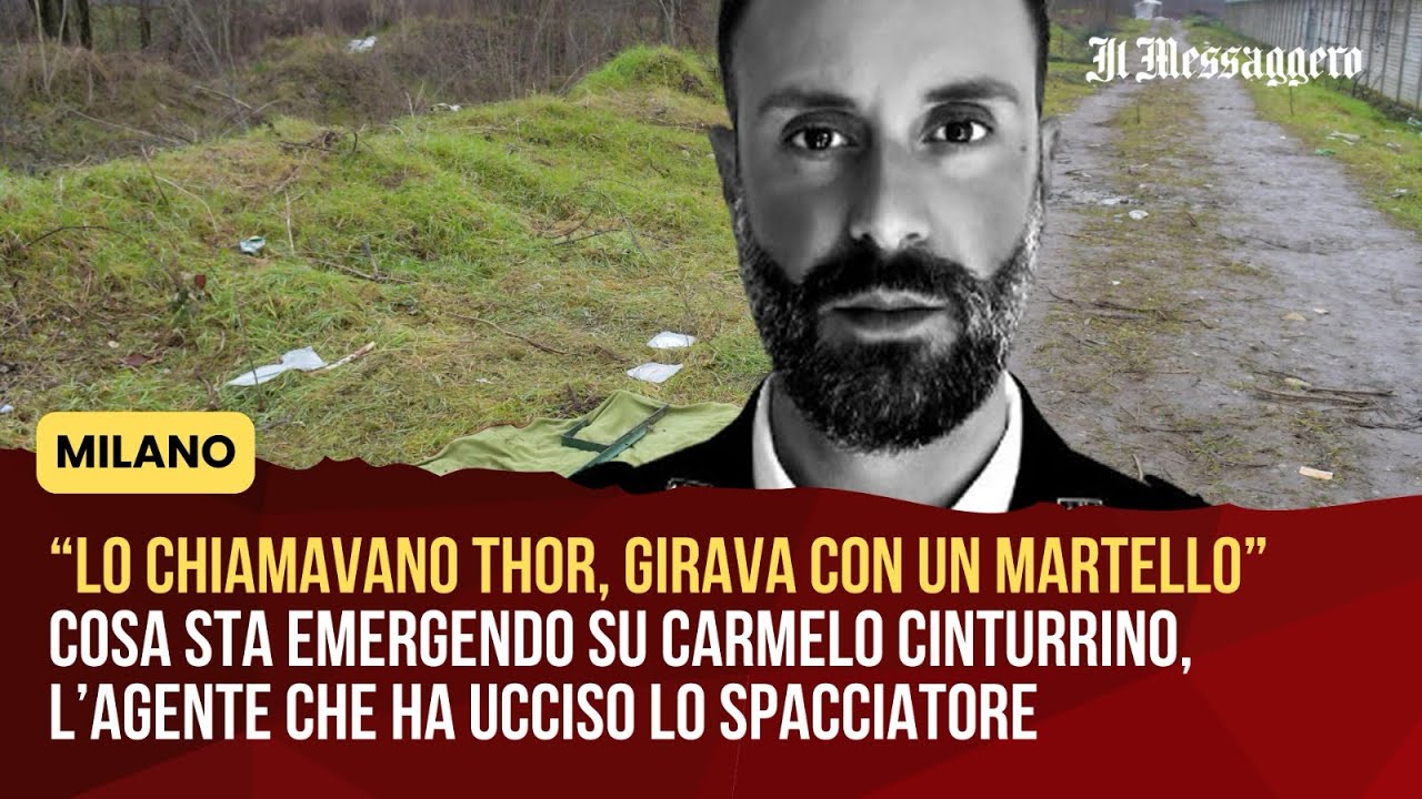 Cosa sta emergendo su Carmelo Cinturrino, l'agente che ha ucciso lo spacciatore