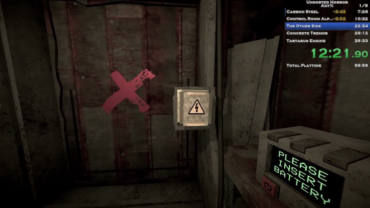 Unsorted Horror [All 5 Games] Any% Former WR 34:06